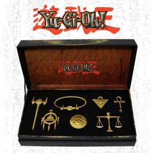 Officially licensed premium Yu-Gi-Oh! set contains seven 24k gold plated pieces - Picture 1 of 3