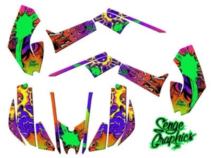 2008-2018 DS 70/90 ZANY Purple Senge Graphics Kit Compatible with Can-Am - Picture 1 of 7