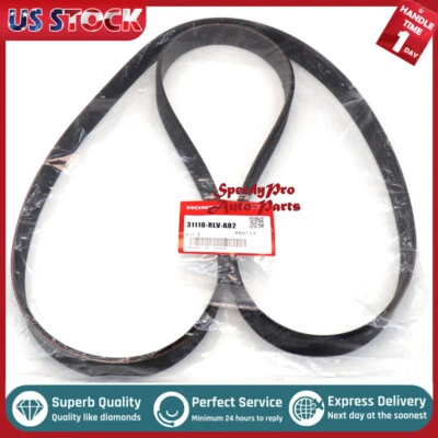 OEM Serpentine Drive Belt For Honda Odyssey Passport Pilot Ridgeline Acura MDX - Image 1 of 4