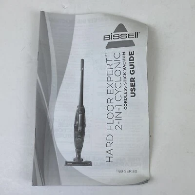 Bissell 1189 Series Manual Hard Floor Expert 2-IN-1 Cyclonic Cordless Vacuum - Image 1 of 3