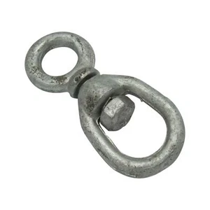 8MM Galvanised Chain Anchor Swivel - 5/16" Marine Mooring Boat Swivel - Picture 1 of 8