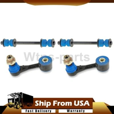 4x Barra estabilizadora izquierda delantera trasera para GMC Sierra 3500 HD 6,6 L 2007-2019 Foto 1 de 4