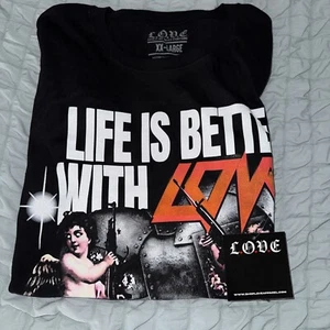 NWT L.O.V.E. Apparel Kodak Black T Shirt, Black, Graphic, XXL - Picture 1 of 3
