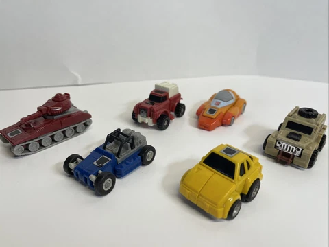 Original Vintage Transformers G1 Autobots Mini Bots - 6 In Total Bumblebee Cover