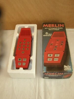 Vintage: Jeu électronique "Miro": modèle Merlin 6 jeux différents - Photo 1/4