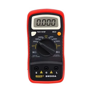 BM500A 1999M 1000V Resistance Tester Digital Insulation Meter Megohmmeter - Picture 1 of 19