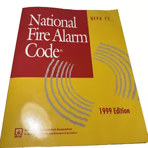 National Fire Alarm Code NFPA 72 1999 Edition paperback - Picture 1 of 7