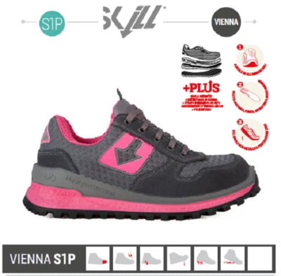 SCARPE LEWER DA LAVORO SKILL TRIPLA SUOLA S1P ANTINFORTUNISTICA MADE IN ITALY