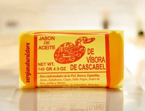 Jabon de Vibora de Cascabel Oil Soap Bars Skin Care Acne Pimples Free Shipping - Picture 1 of 3