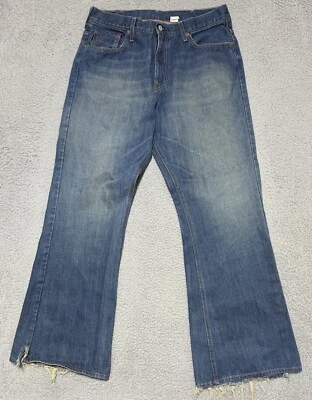 Abercrombie & Fitch Denim Blue 1892 Boot Cut Jeans Mens 32x31 100% Cotton USA - Image 1 of 4