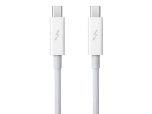Câble Apple Thunderbolt 2 blanc 2 m MD861ZM/A - Photo 1/3