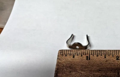 Lionel O Gauge 150 SERIES NICKEL SILVER BELL BRACKET - Image 1 of 2