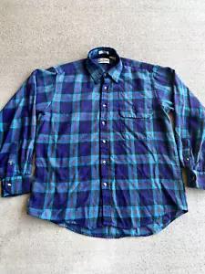 Camicia vintage anni 80 Sears Roebuck filo singolo con bottoni - Foto 1 di 4