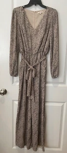 Anthropologie Skies are Blue Damen Large Jumpsuit Animal Print - Bild 1 von 9