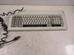 IBM Personal Computer Tastatur Model F mechanisch mit Metallgehäuse Pop Out Ständer - Bild 1 von 15