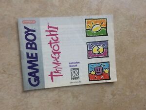 Tamagotchi Manual Gameboy Gameboy Nintendo GB