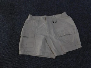 Columbia pantaloncino uomo medio kaki beige cargo PFG outdoor escursionismo tasche estate - Foto 1 di 16