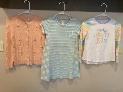 Matilda Jane, Niñas Talla 8, Here Comes The Sun Top, Vestido y Suéter, Usado en Excelente Condición Foto 1 de 4