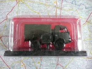 RENAULT 750 KG 4x4 Plateau Bâché Militaire IXO pour Hachette 1/43 blister - Picture 1 of 3