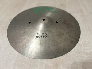 UFIP BOTTOM HI HAT CYMBAL 14” SOLID RIDE 86 VINTAGE 36cm SUIT DRUM KIT - Picture 1 of 7