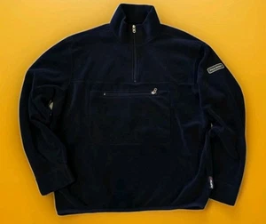 Maglione pullover mezza zip pile vintage Ralph Lauren Polo Sport Polartec! Taglia L - Foto 1 di 5