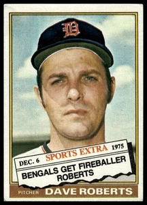 1976 Topps #649T Dave Roberts Traded - Picture 1 of 2