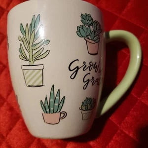 Life Wayy Mug Garden Mug With Quote -Grow In Grace- 2 Peter 3:18 - Picture 1 of 7