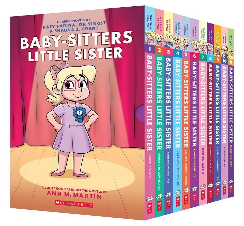 Baby-Sitters Little Sister Graphic Novel (11-Book Boxed Set) by Ann M. Martin - Image 1 of 1
