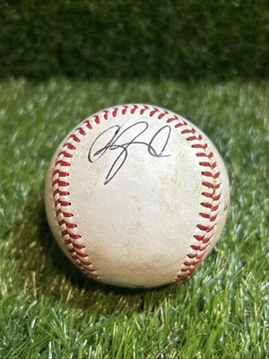 Dylan Crews Signed Baseball w/ Josh Bell Autographed Auto #2 Pick Nationals - Image 1 of 3
