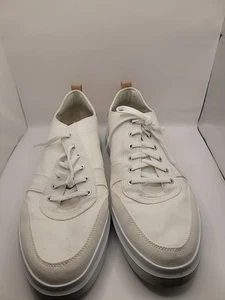 Cole Haan Grandpro Rally Canvas Court C34713 Sneakers Shoes Men's Size 15 Ivory - Picture 1 of 7