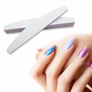 Profi Acryl Nagelfeile 100/180 Körnung Zebra Schleifffeilen HEISSER VERKAUF - Bild 1 von 10