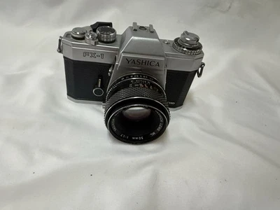 VINTAGE YASHICA  FX-1  35mm SLR CAMERA - Image 1 of 4