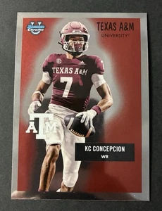 2025 Bowman Chrome U - (KC Concepcion) 1955 Bowman Football (#55AV-17) Texas A&M - Picture 1 of 2