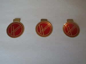 HOOVER VACUUM Vintage paper patch sticker ?? lot of 3 - Picture 1 of 6