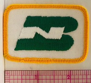 Parche de camisa bordada de costura para empleado ~ Burlington Northern Railroad - Imagen 1 de 2