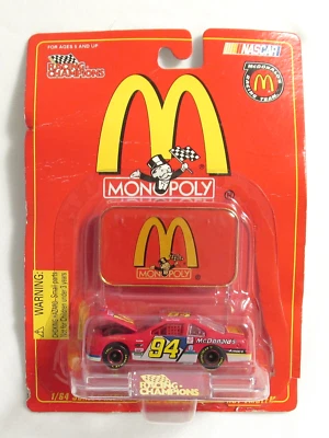 1996 年赛车冠军 NASCAR #94 比尔·艾略特·麦当劳大富翁库存汽车 — 第 1/3 张图片