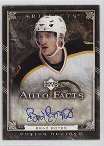 2006-07 Upper Deck Artifacts Auto-Facts Brad Boyes #AF-BR Auto