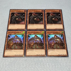 Yugioh Vanity's Fiend + Majesty's Fiend DUDE 1a Edición Ultra Raro Juego de 6 Tarjetas Casi Nuevo - Imagen 1 de 1