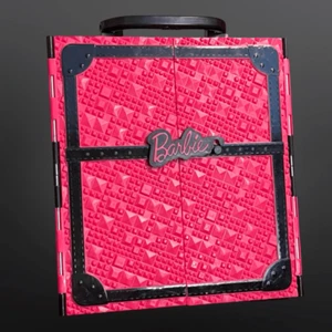 Barbie Fashionista Ultimate Closet 2011 rosa y negro desplegable - Imagen 1 de 13