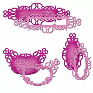 Spellbinders Shapeabilities Stanze ~ ausgefallen gerahmte Etiketten drei ~ S4-431 - Bild 1 von 1