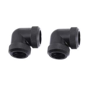2 PCS Coude Refroidissement Par Eau Raccord Adaptateur D'extension - Afbeelding 1 van 12