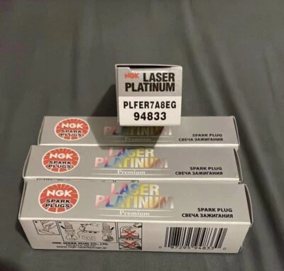 Свечи зажигания NGK PLFER7A8EG (94833) для Audi, VW, Porsche, Bentley - набор из 4 - Изображение 1 из 3
