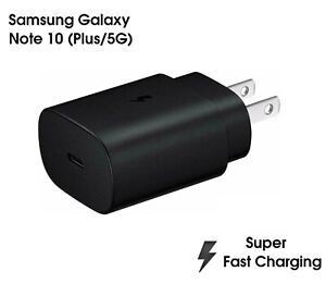 Genuine Samsung Super Fast Charger 25W Type C Wall Plug EP-TA800 Note 10 S20 5G