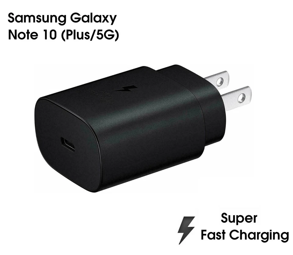 Genuine Samsung Super Fast Charger 25W Type C Wall Plug EP-TA800 Note 10 S20 5G - Image 1 of 4