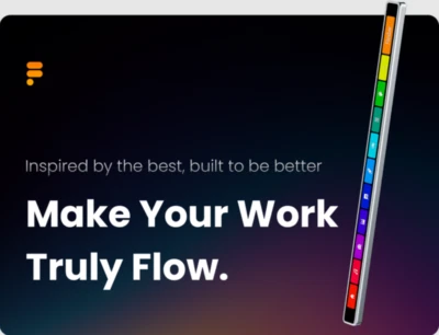 Flexbar 9.8 Zoll OLED Touch Bar für Windows macOS iPad USB C Haptisches Feedback - Bild 1 von 4