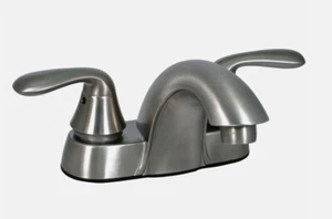 Phoenix by Valterra PF232401 Zweigriff-Waschtischarmatur, Nickel gebürstet - Bild 1 von 3