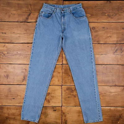 Vintage Levis 545 Jeans 33 x 38 Stonewash Tapered Blue Brown Tab Denim - Image 1 of 4