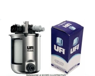 FILTRO GASOLIO UFI 2408000 NISSAN JUKE E NISSAN PULSAR 1.5 DCI 110CV 81KW - Image 1 of 4