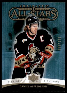 2005-06 Artifacts Pewter #184 Daniel Alfredsson /100