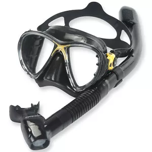 Schnorchelset Cressi Big Eyes Evo dark - mit Trockenschnorchel für Erwachsene - Bild 1 von 2